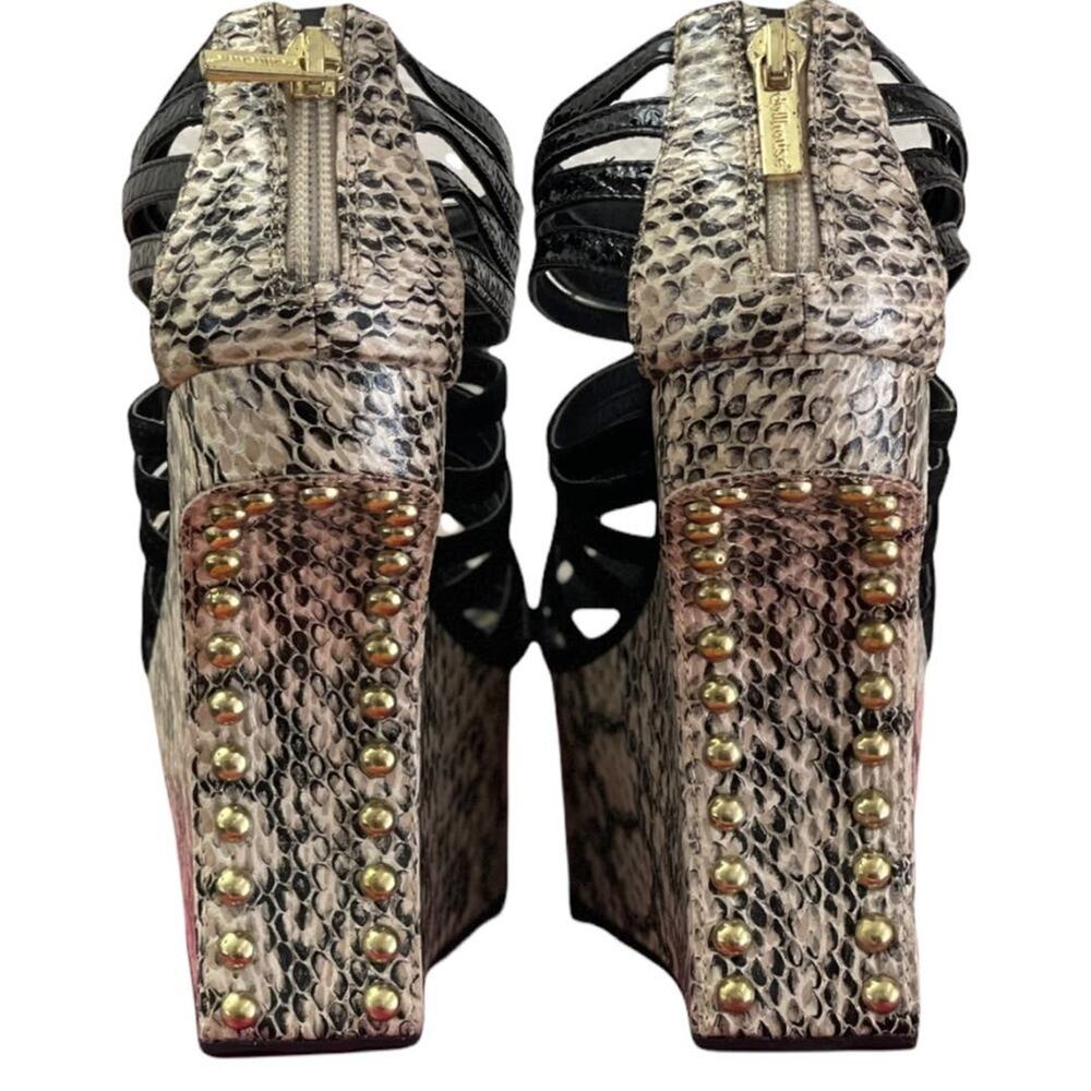 💎✨NEW IN BOX✨💎DOLLHOUSE Sin Black Heels - Picture 5 of 7